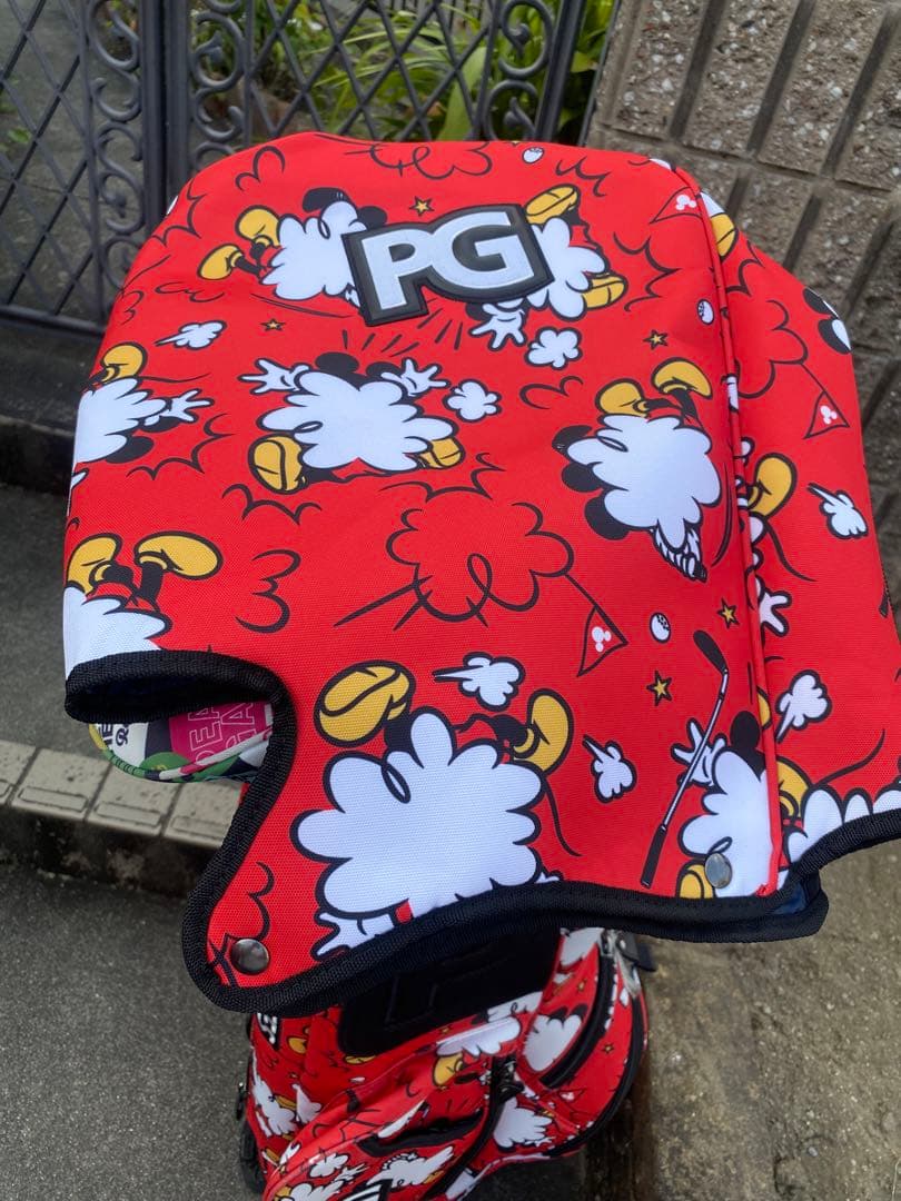 ギルティー パーリーゲイツキャディーバックとヘッドカバーセット