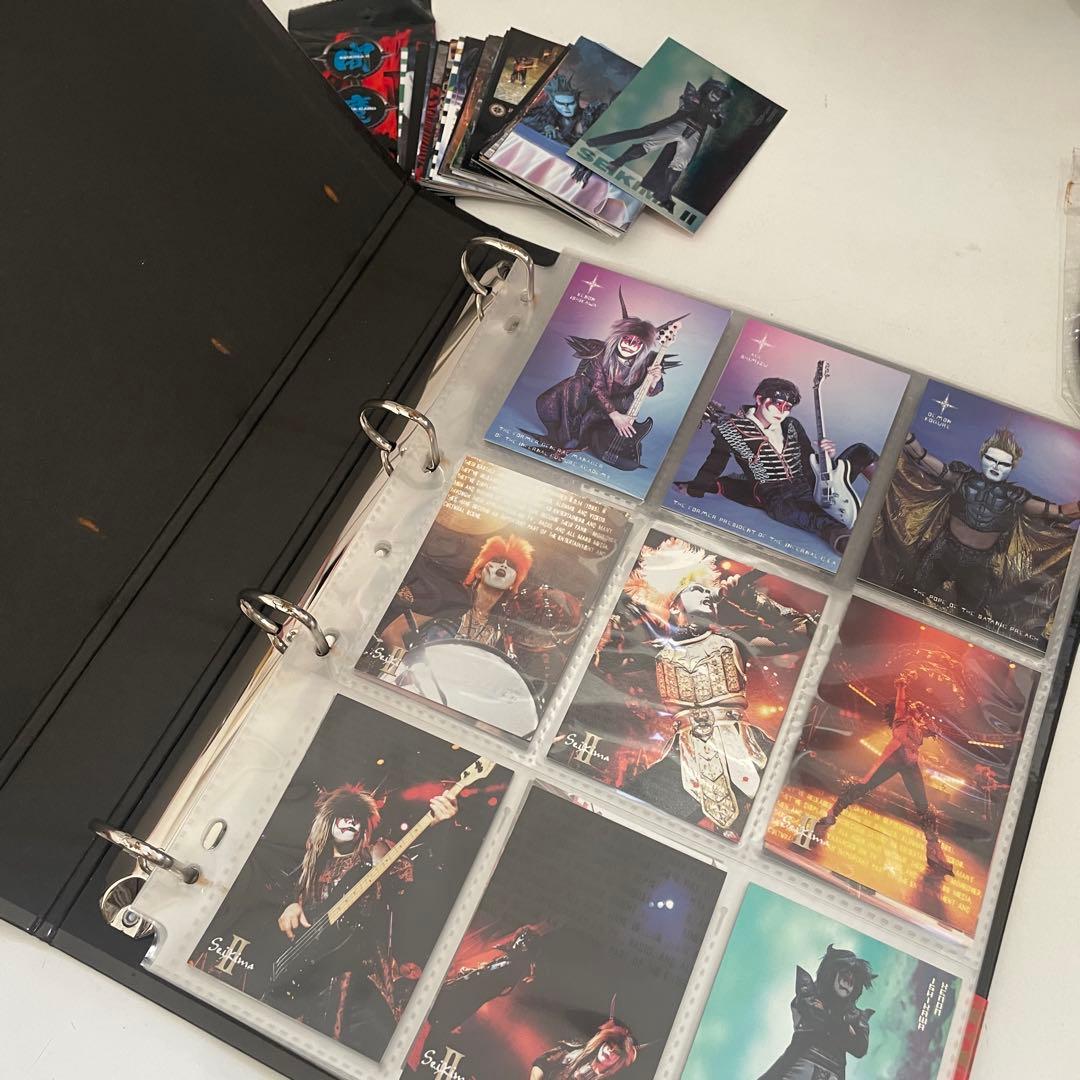 9. 聖飢魔II トレカ カード バインダー ステッカー うちわ グッズ まとめ