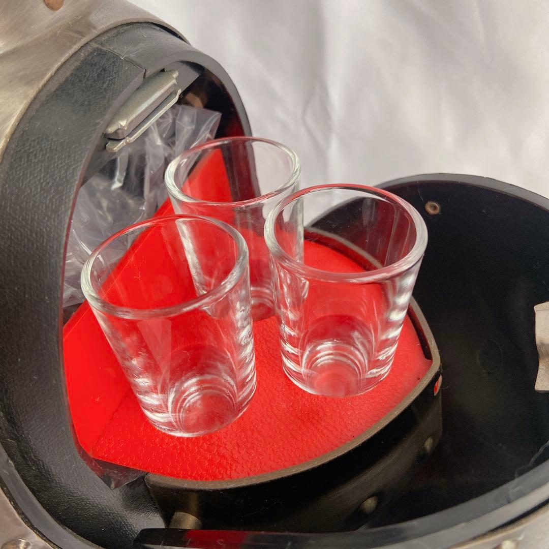 【希少】ヴィンテージ 西洋甲冑 デキャンタ＆ショットグラスセット 騎士昭和レトロ