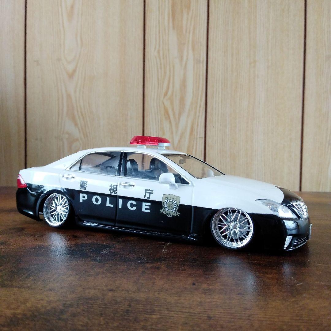 1/24 アオシマ 200系クラウン パトカー 完成品