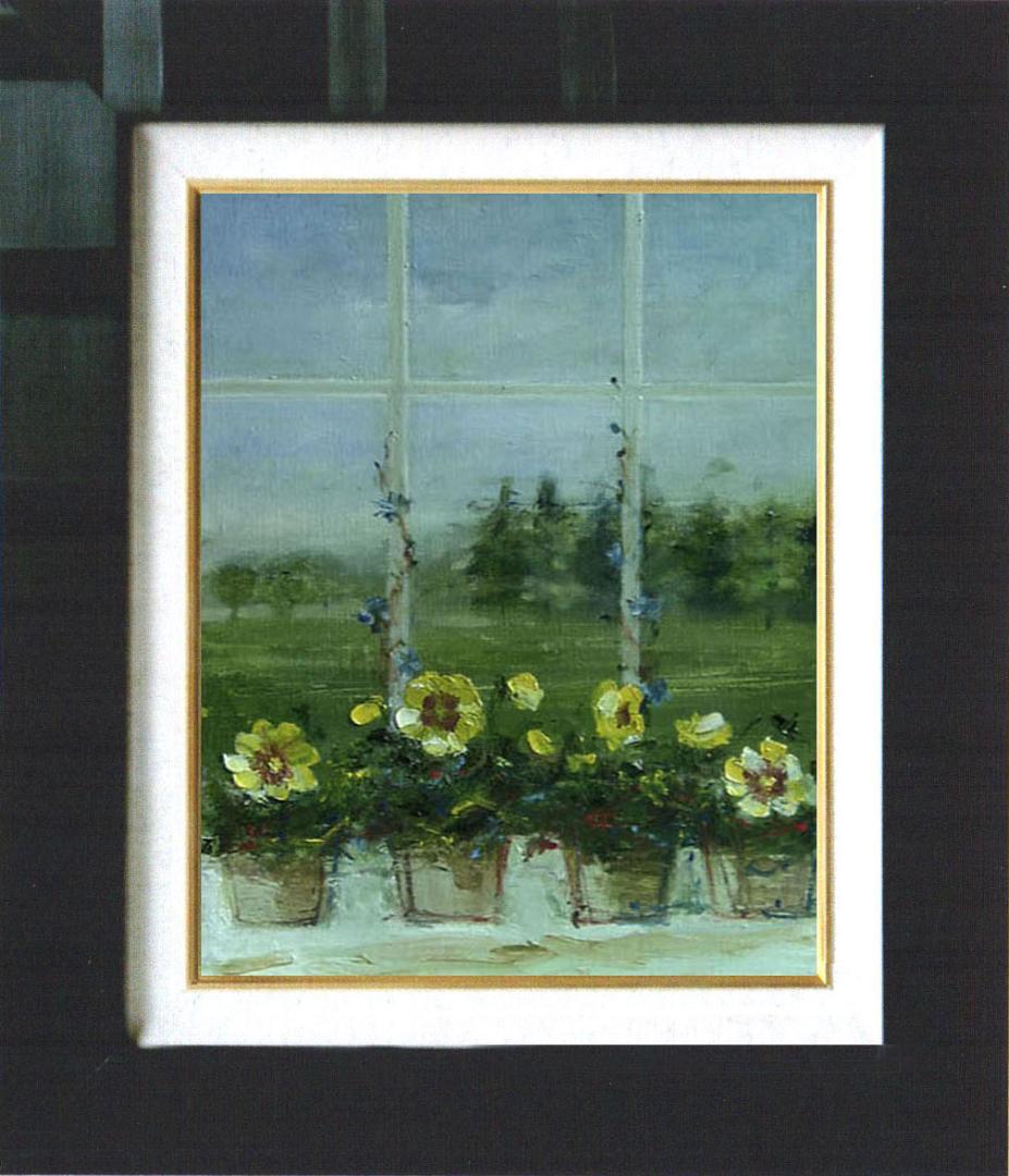 油絵 菅家令子 絵 絵画 インテリア F4-070402 花