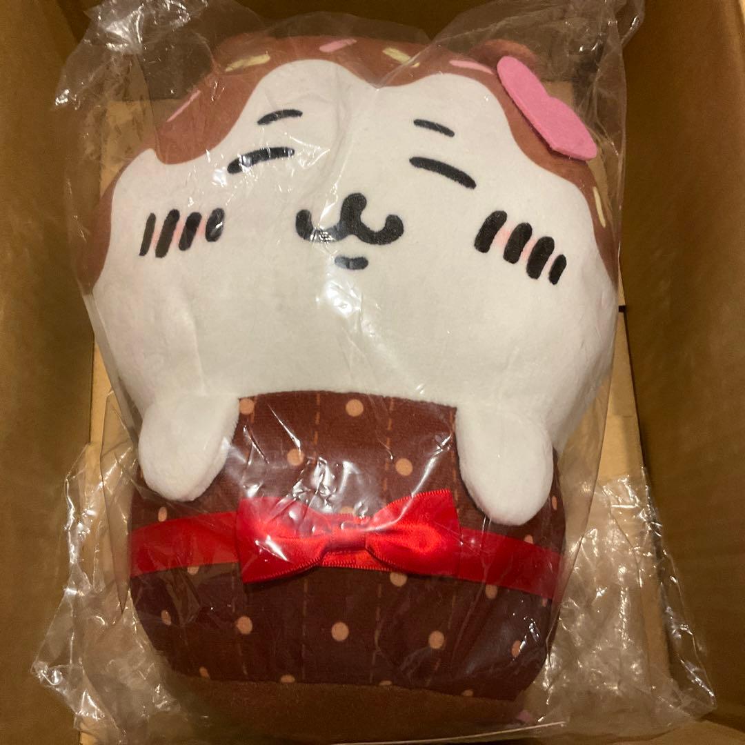 ちいかわ　初期グッズ　トレバ限定　チョコレートぬいぐるみ　ハチワレ　うさぎ