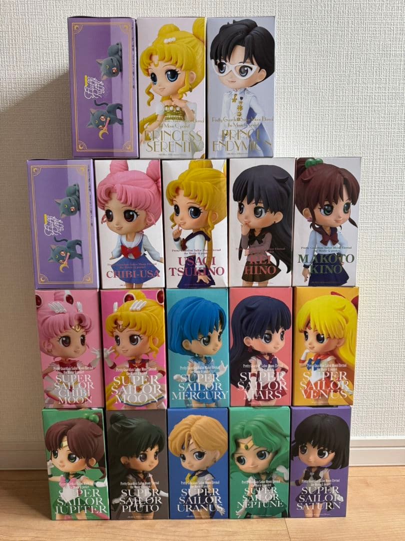 Qposket セーラームーン フィギュア 18体セット