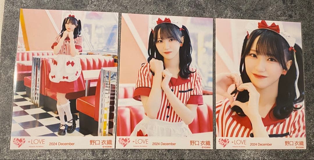 ＝LOVE イコラブ 生写真 野口衣織 コンプ⑥