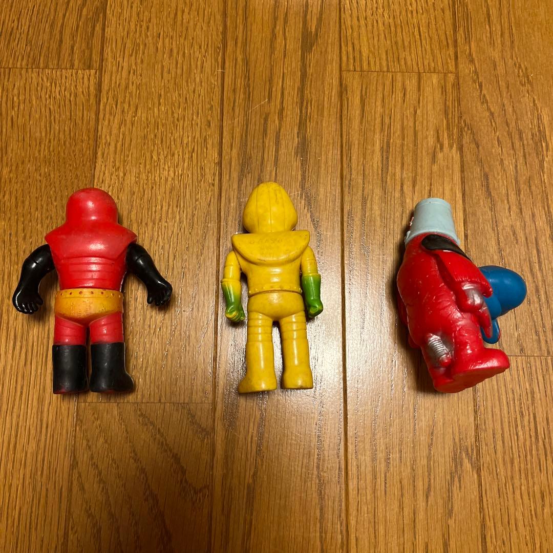 【昭和ソフビ 】ロボコン ロボワル/ロボガキ/ロボイヌ