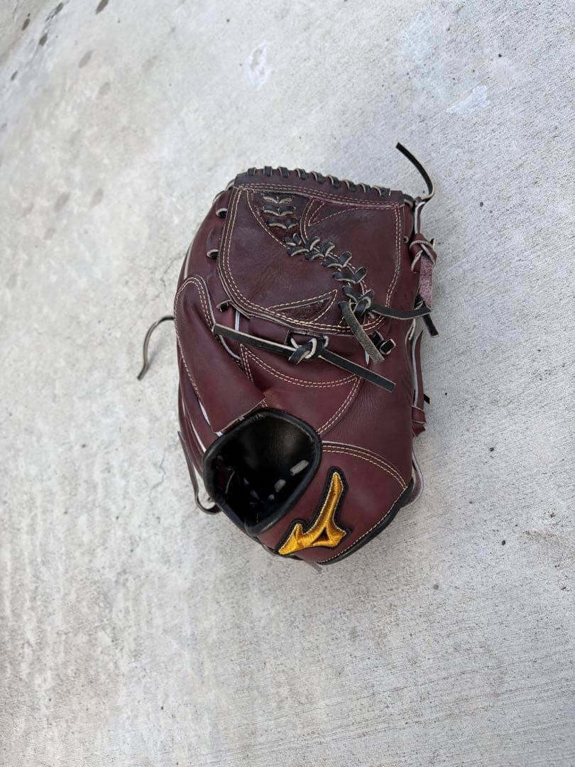 Mizuno 軟式グローブ ダークブラウン