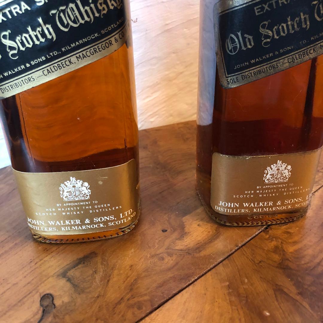 Johnnie Walker Whisky ブラック2本セット　K157158