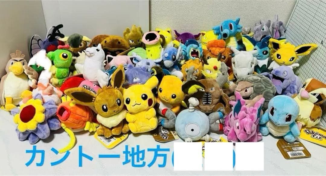 ポケモン　ぬいぐるみ　70体　ポケモンフィット