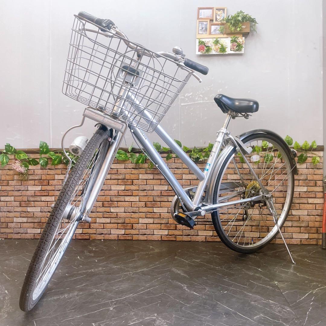 【13】一般車 シティー車 TRADLINE シルバー 27インチ