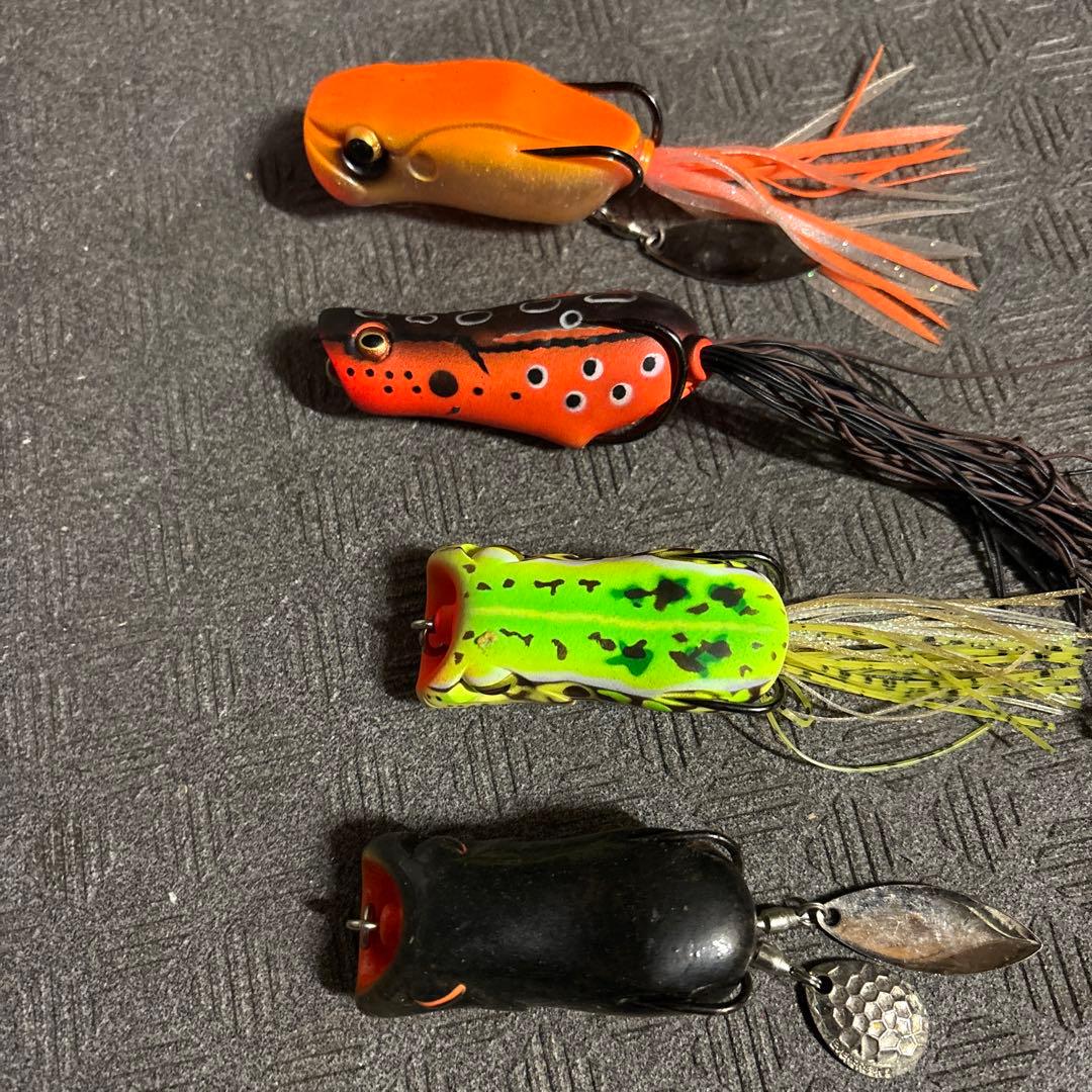 デプス、津波　OSP 等　フロッグルアーセット 14個