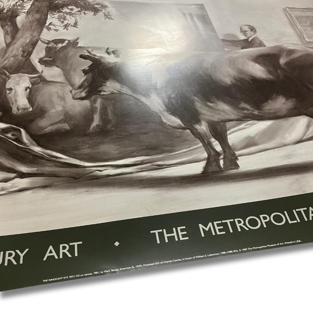 『The Innocent Eye Test』（Mark Tansey）