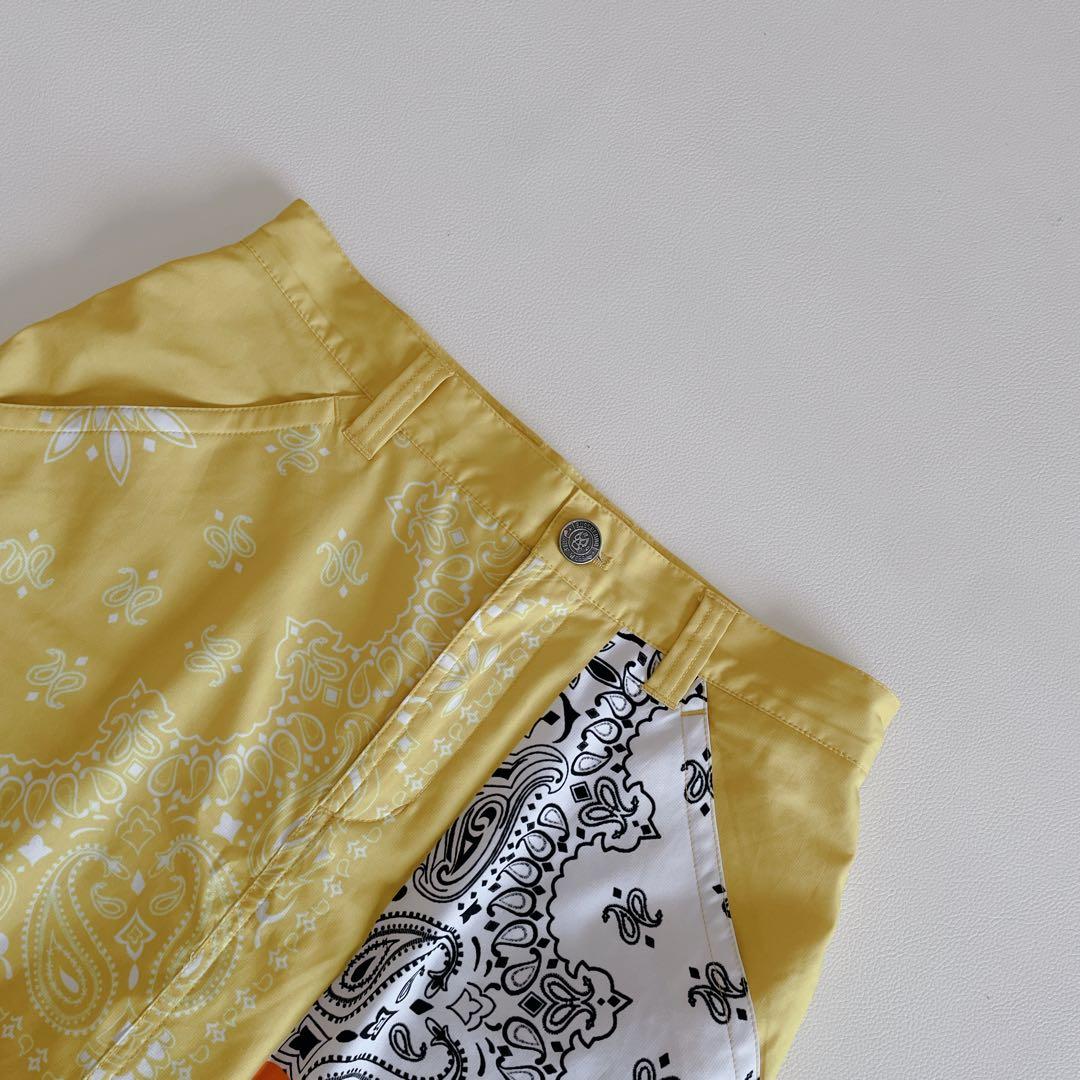 ラッセルノ ルチャ 1/S スカート 総柄 ペイズリー インナーパンツ付