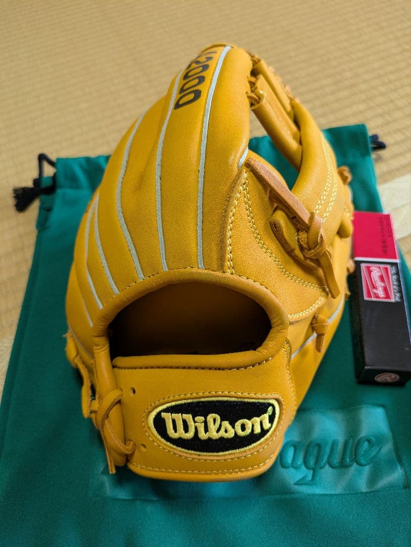 Wilson A2000 軟式グローブ イエロー SG-117