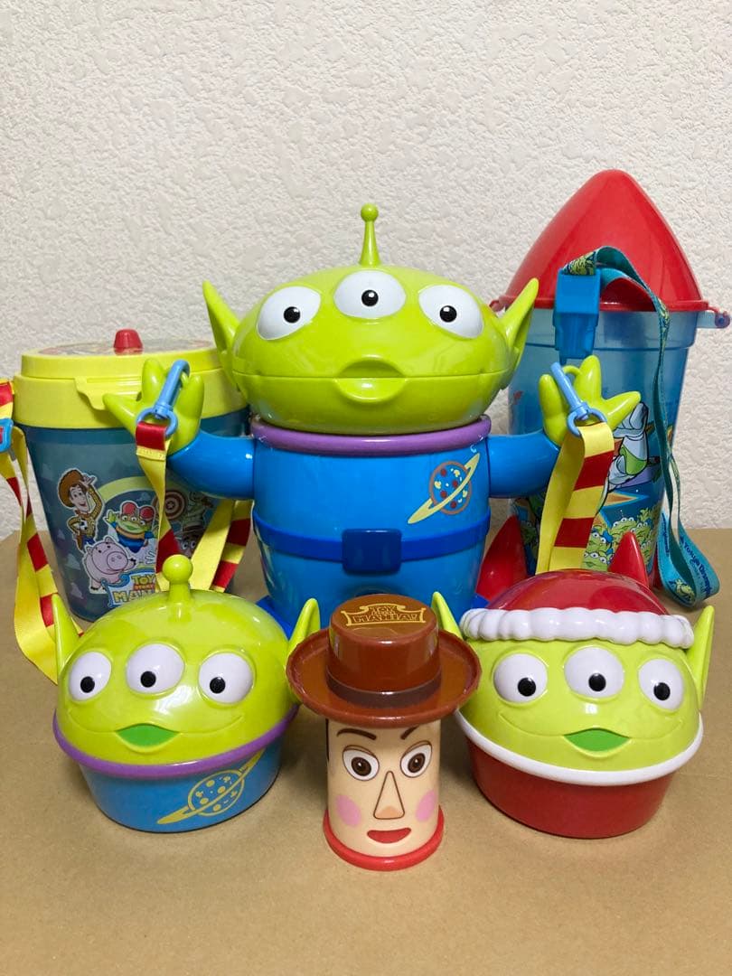 日*4様 トイ・ストーリー まとめセット ウッディ バズ・ライトイヤー エイリア