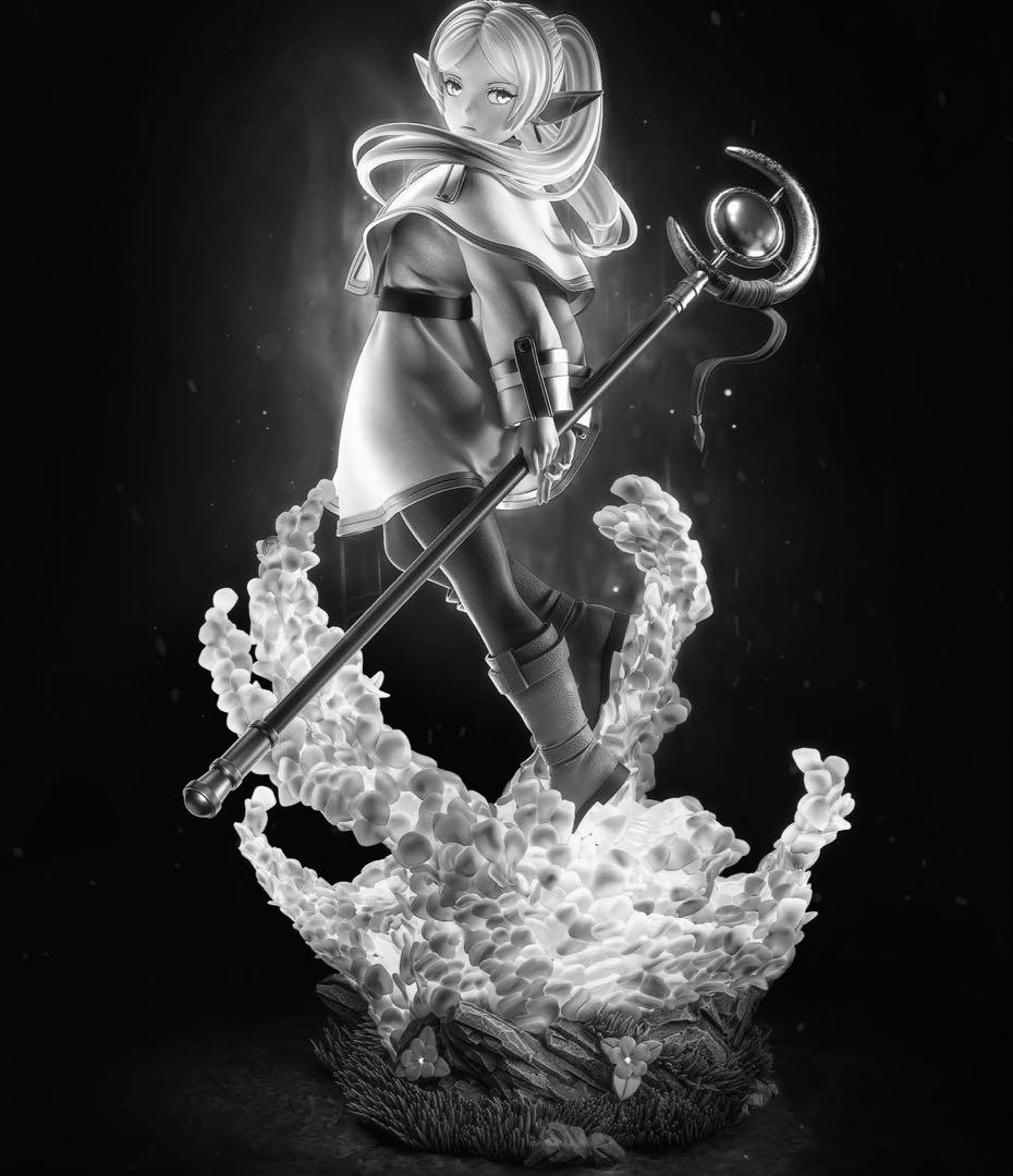 葬送のフリーレン　ガレージキット　未塗装未組立　1／6スケール　フリーレン　美女