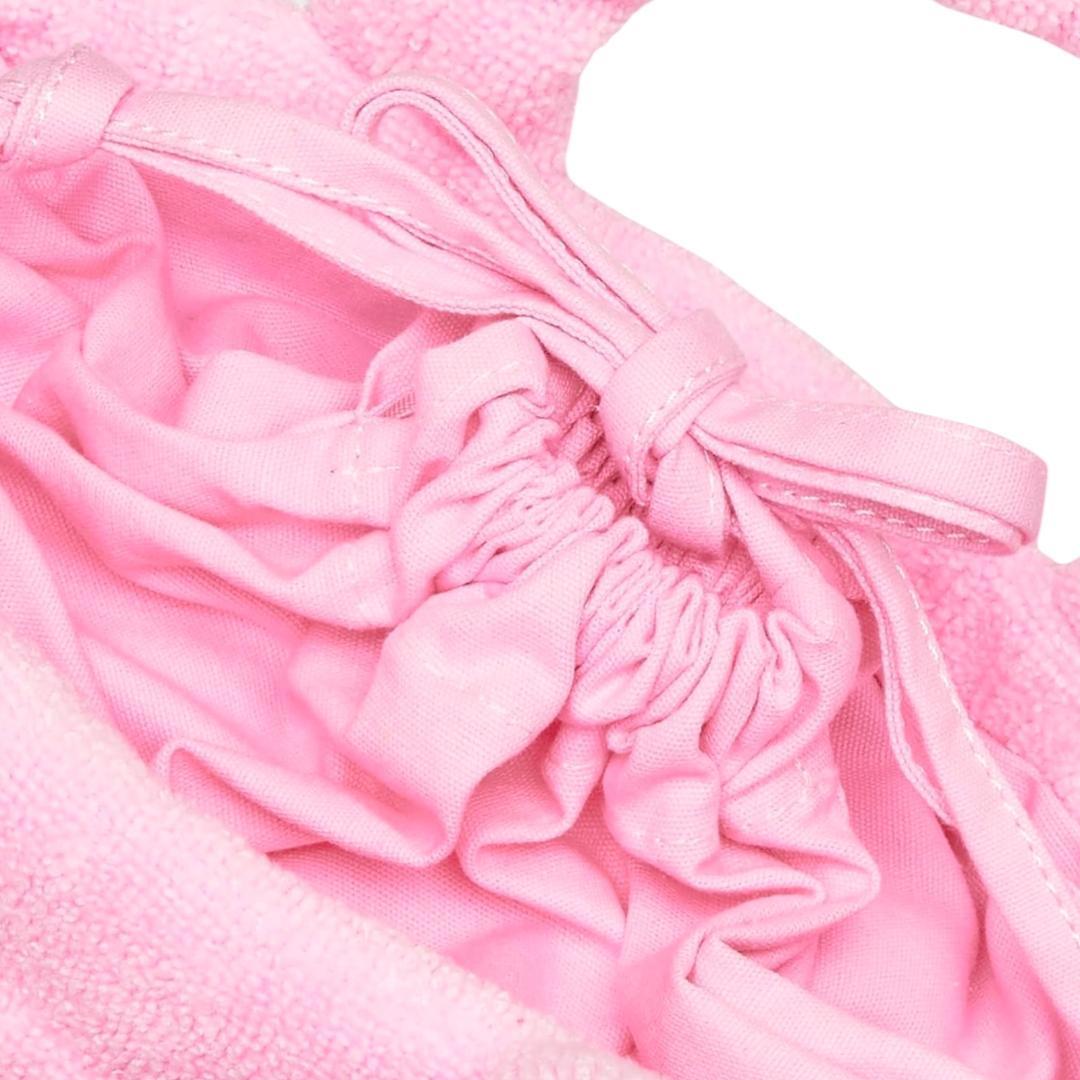 新品 パーリーゲイツ パイルカートBAG ロゴ刺繍 090 ペールピンク系