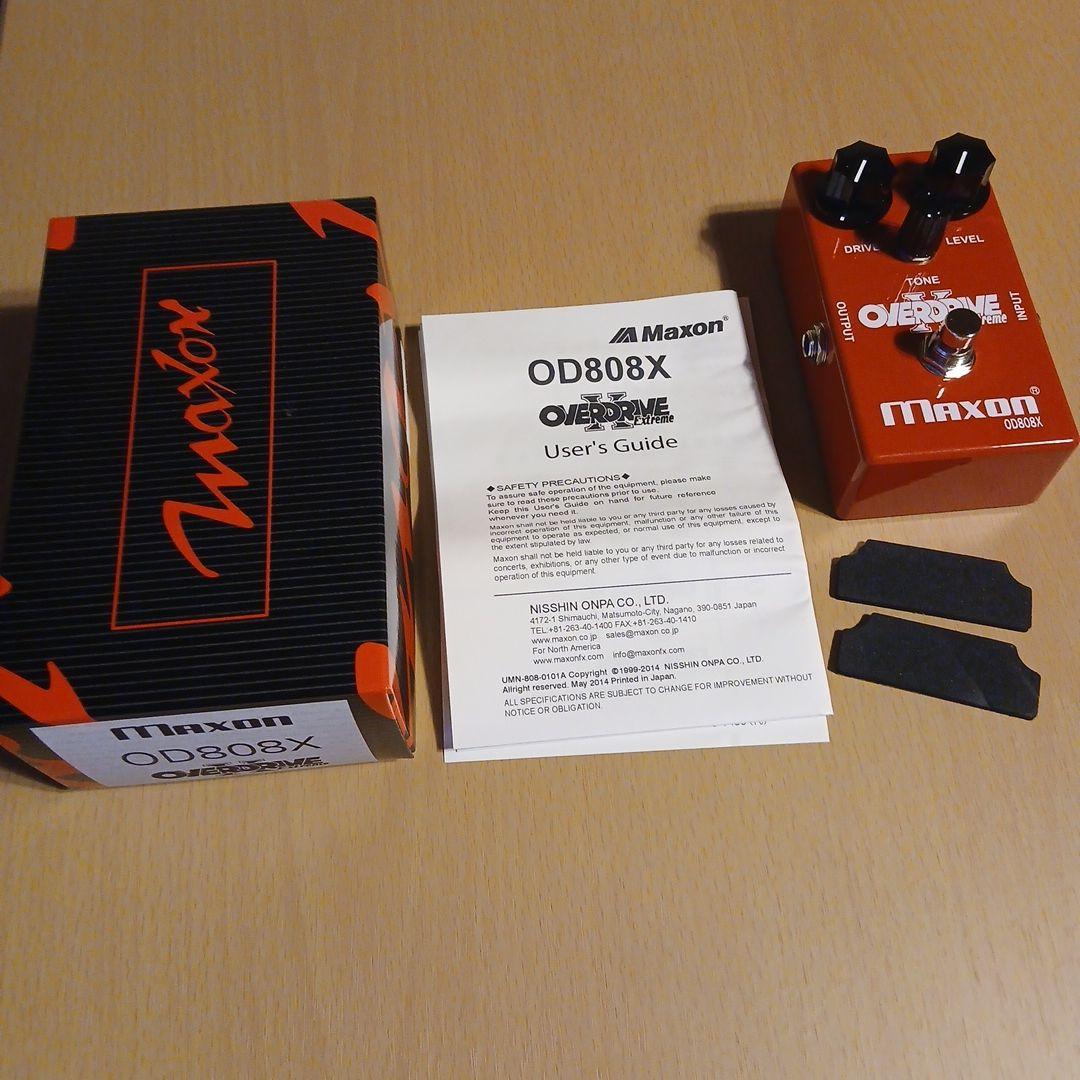【新品同様】Maxon OD808X オーバードライブペダル