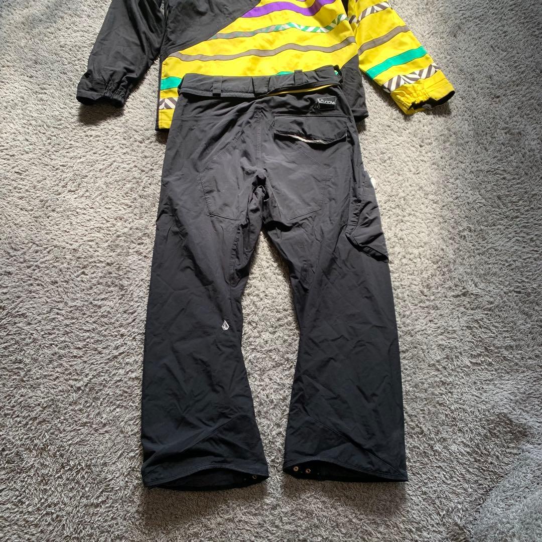 【即日発送】スノーボードウェア ブラック/イエロー/パープル