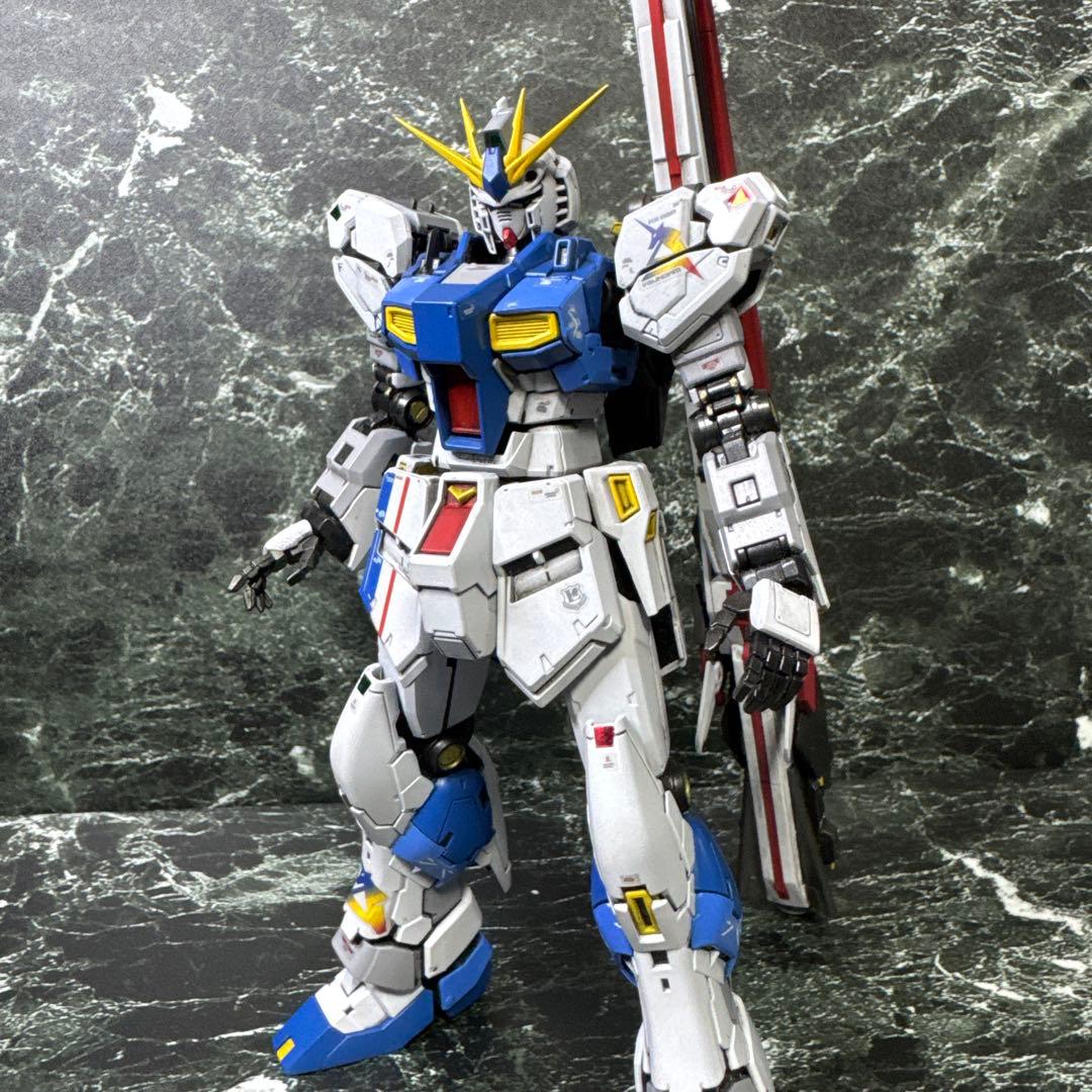 RG RX-93ff νガンダム 福岡　塗装完成品　ガンプラ