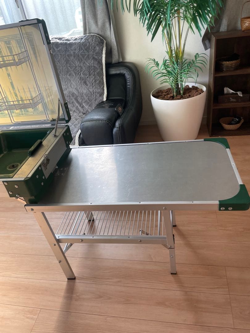 ヴィンテージコールマンキッチンテーブル　テーブルゲーム　収納袋あり