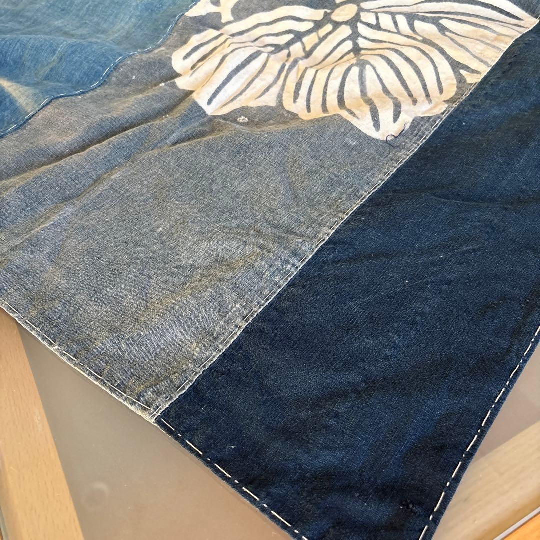 藍染　古布　ボロ　タペストリー