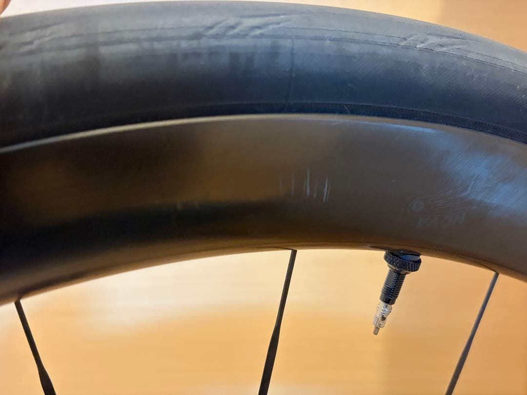 【美品】NEPEST NOVA45 カーボンホイールセット ディスクブレーキ