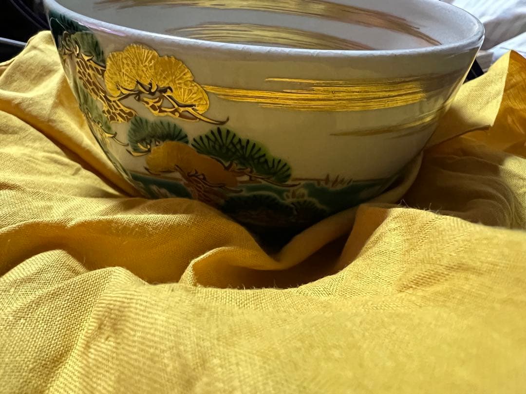 宮川香斎　茶道具　松の丘茶碗　真葛