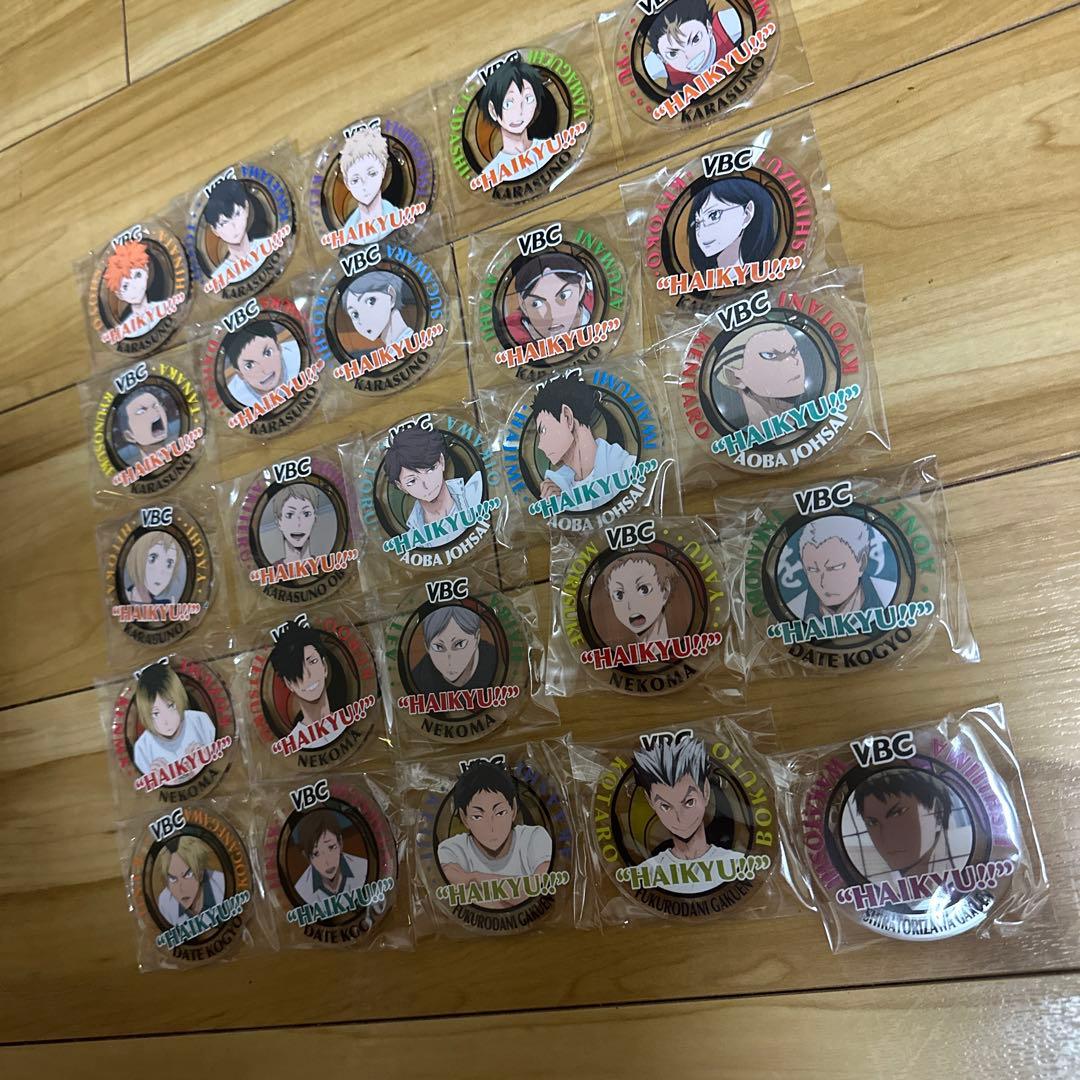 ハイキューVBC アクリルバッジコレクション 2016 ver 全種セット