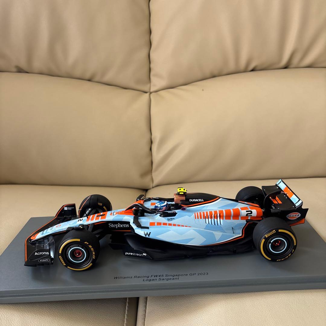 1/18 スパーク ウィリアムズFW45 L.サージェント