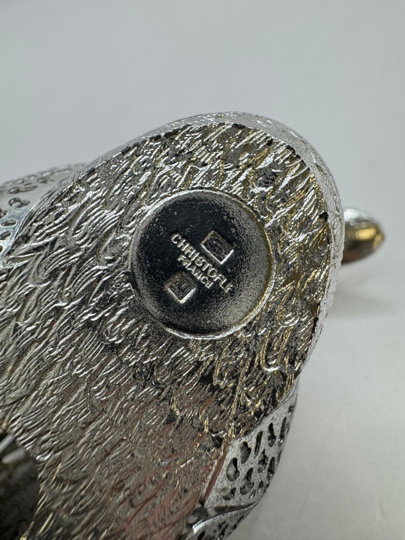 フランス　クリストフル　クリストフルシルバー　鴨　アヒル　Christofle