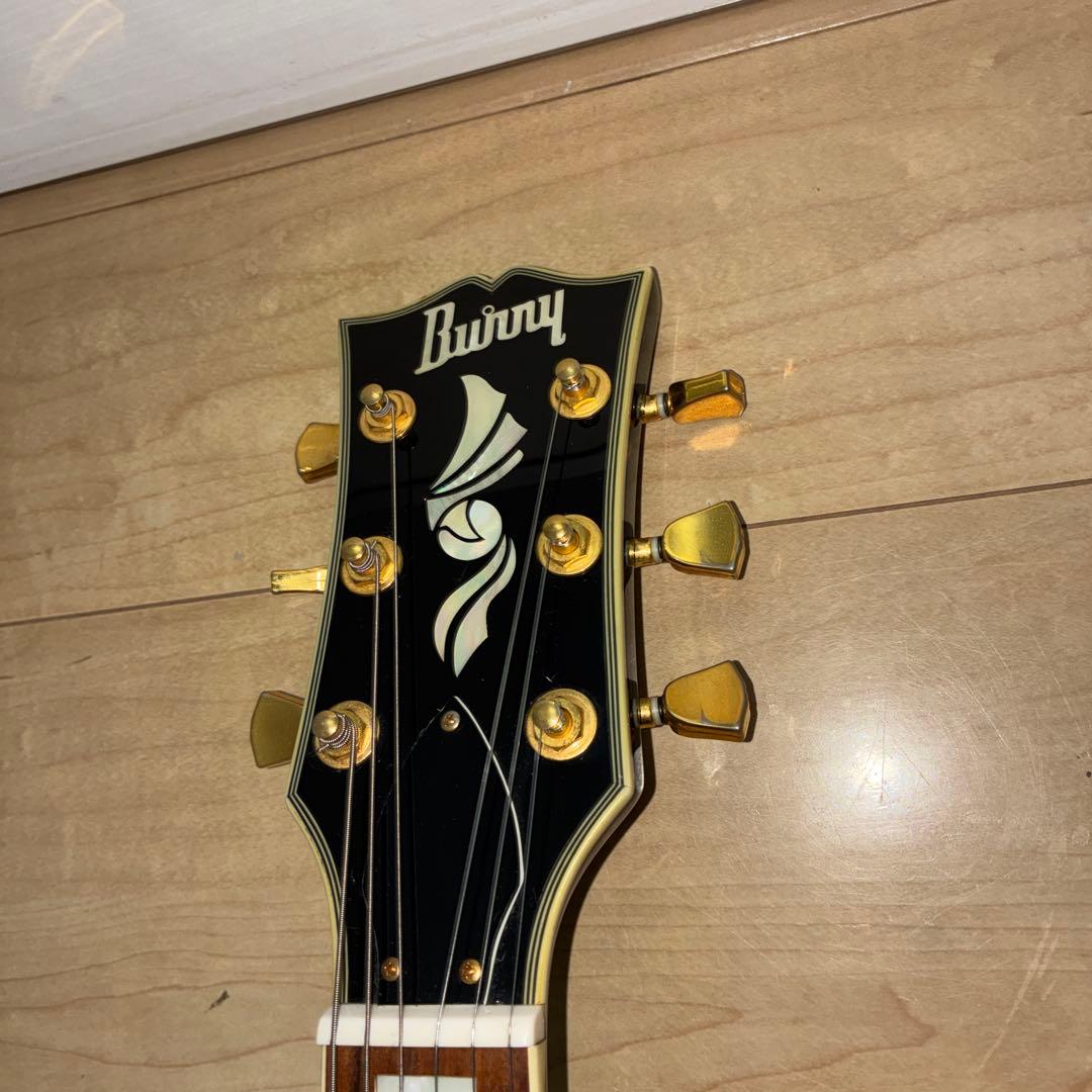 激レア　サスティナー搭載　 Burny RLC-75S レスポールカスタムモデル