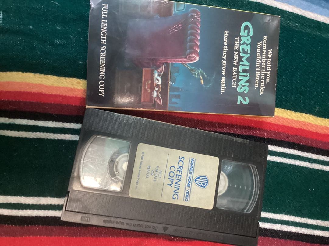 激レア　グレムリン2 ワーナー・ブラザース　販促用　ブロック　バスター