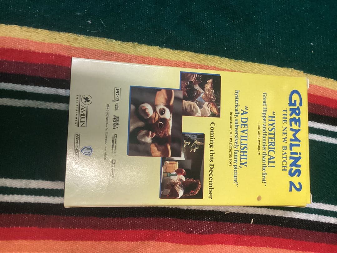 激レア　グレムリン2 ワーナー・ブラザース　販促用　ブロック　バスター