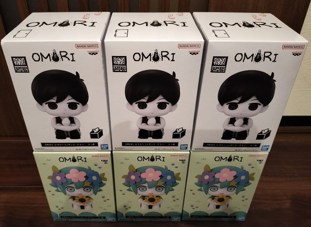 OMORI おすわり フィギュア 6体セット