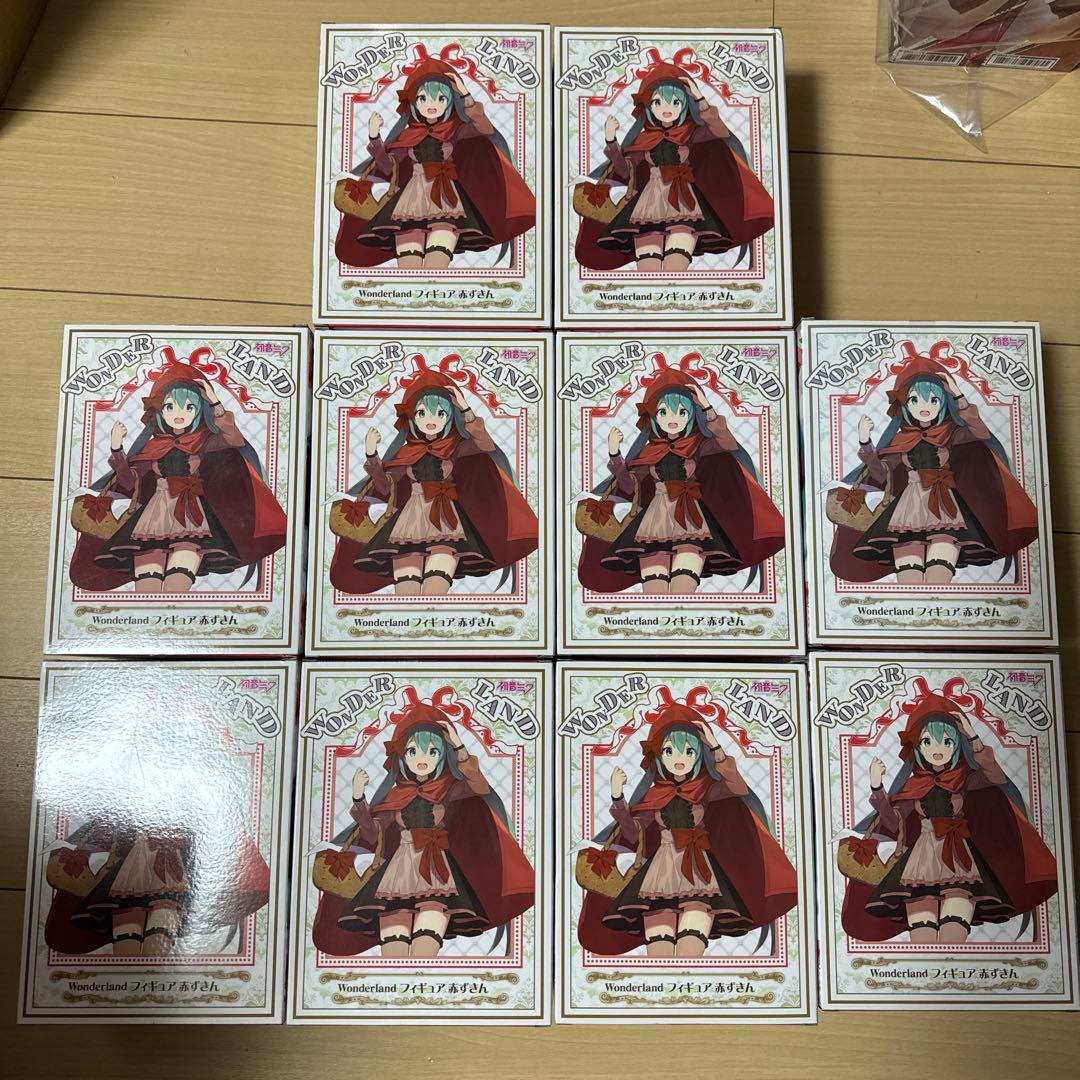 【新品未開封】初音ミク ワンダーランド 赤ずきん フィギュア 10個