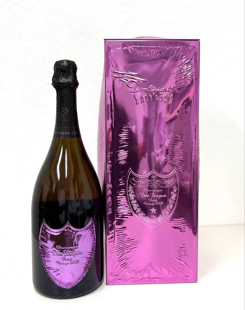 【限定】ドンペリニヨン ロゼ ヴィンテージ 2008 レディーガガギフトボックス