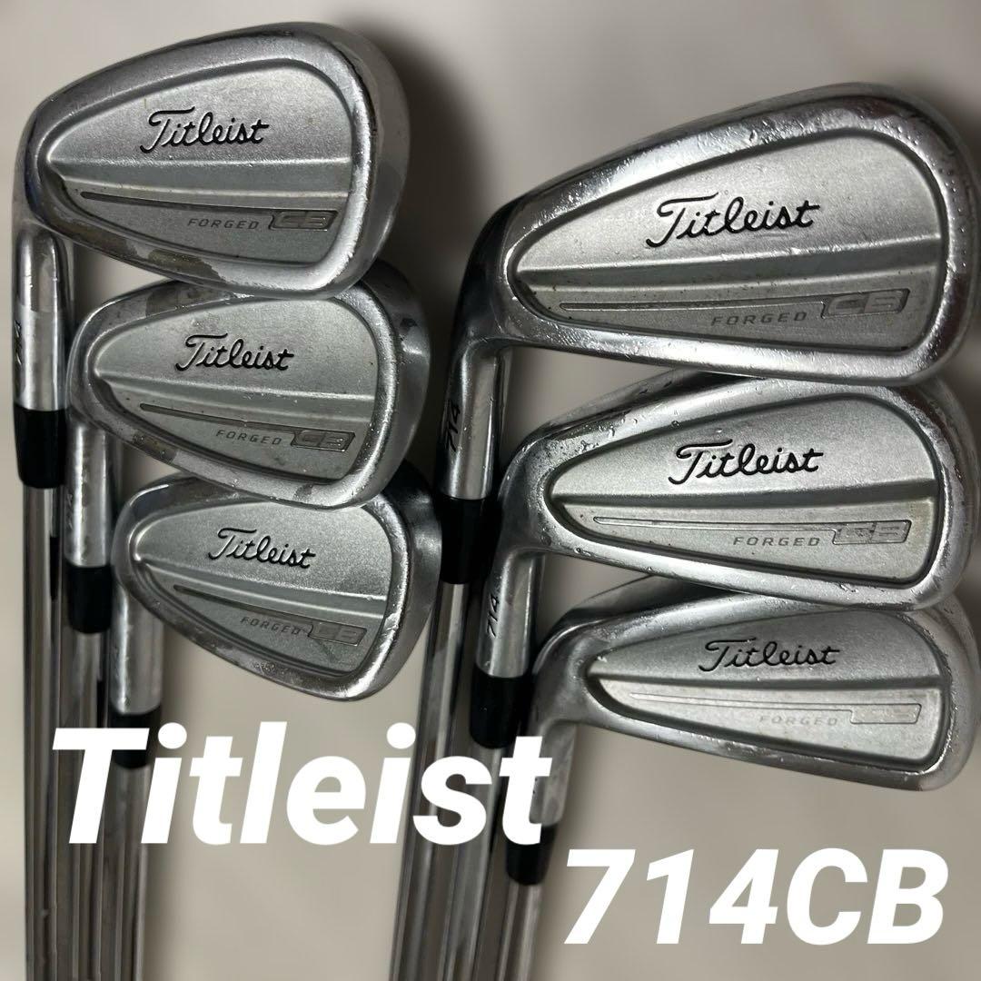 タイトリスト　714CB レフティ　6本SET
