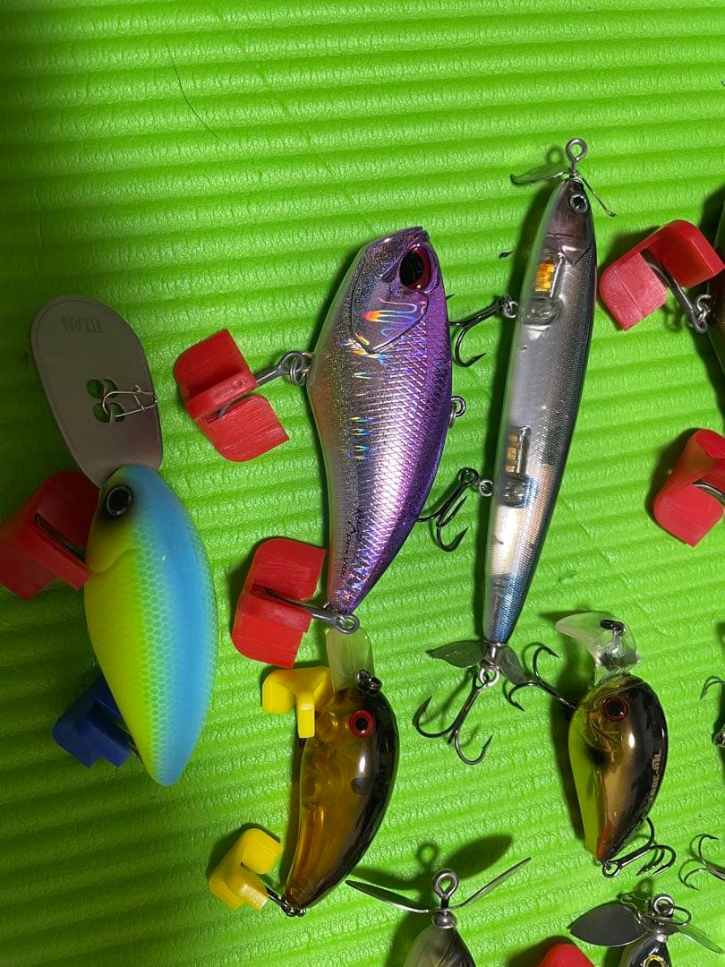 バス釣り　ルアーセット