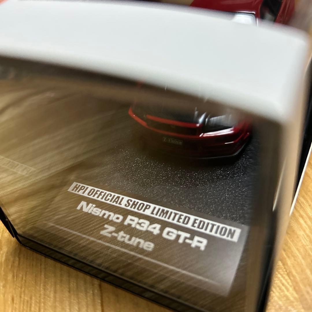 HPI 1/43 ニスモ R34 GT-R Z-tune レッドオフィシャル限定