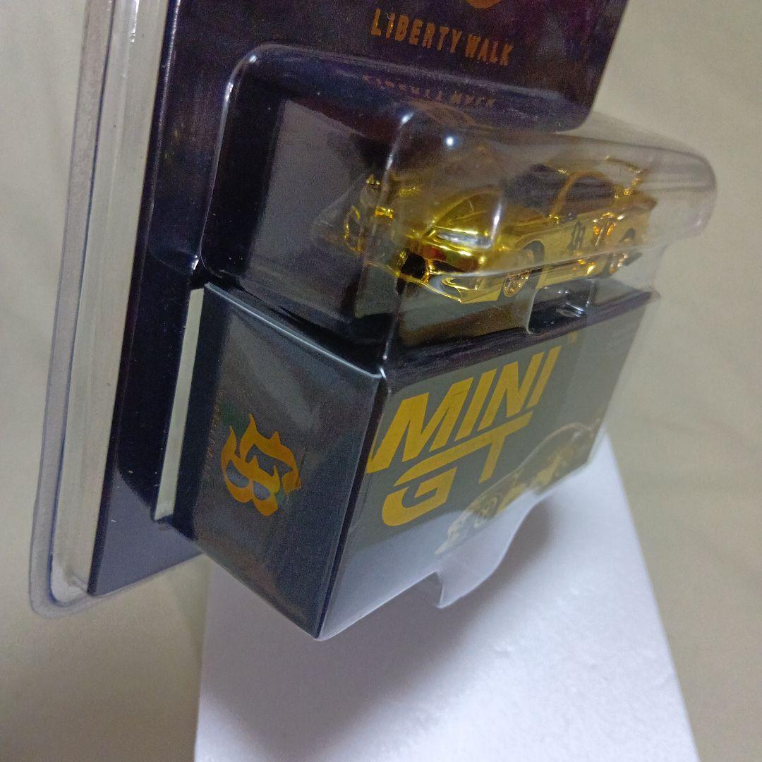 MINI GT LBWK 原宿限定 S15 シルビア ゴールドメッキ　新品未開封