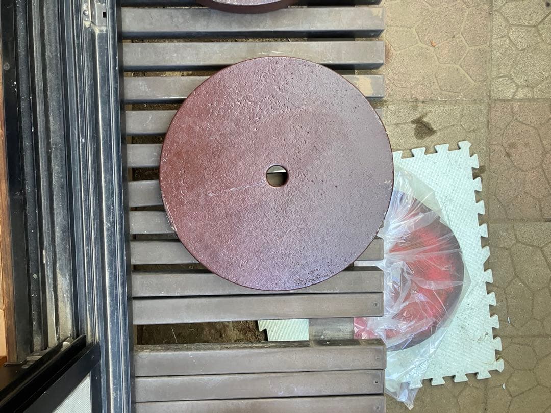 引き取り限定　NICHI BUKAI 15kg プレート 2枚セット