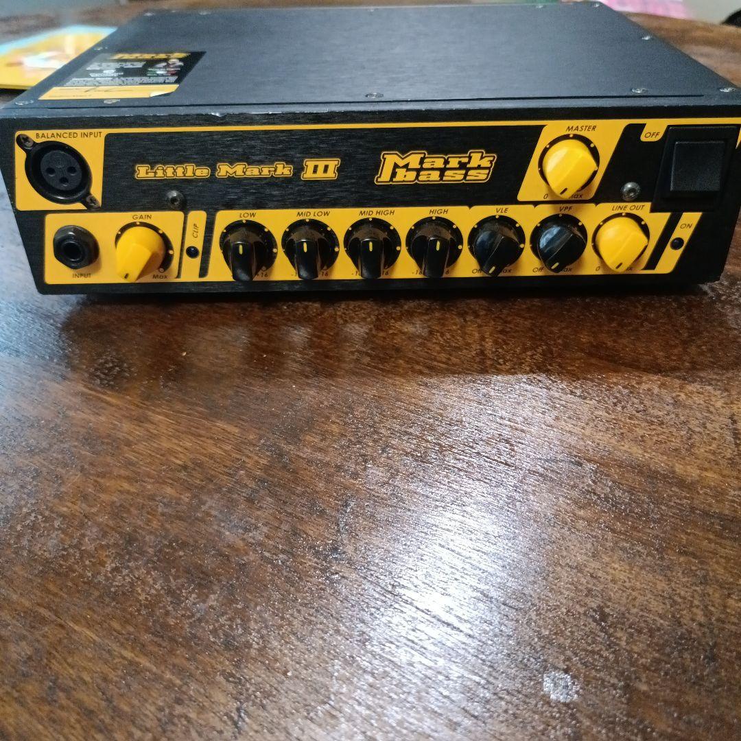 【ジャンク】専用バッグ付MarkbassLittle MarkIIIベースアンプ