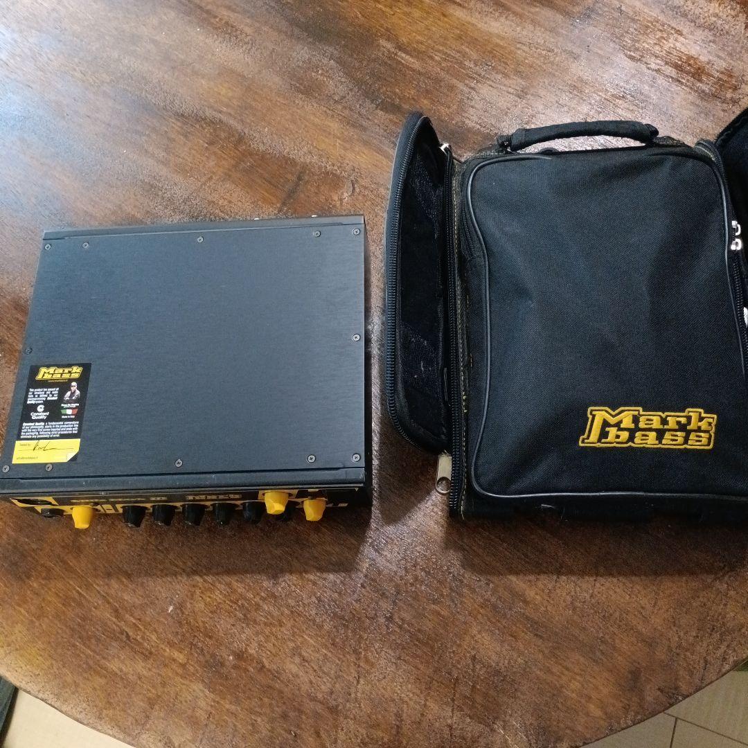 【ジャンク】専用バッグ付MarkbassLittle MarkIIIベースアンプ
