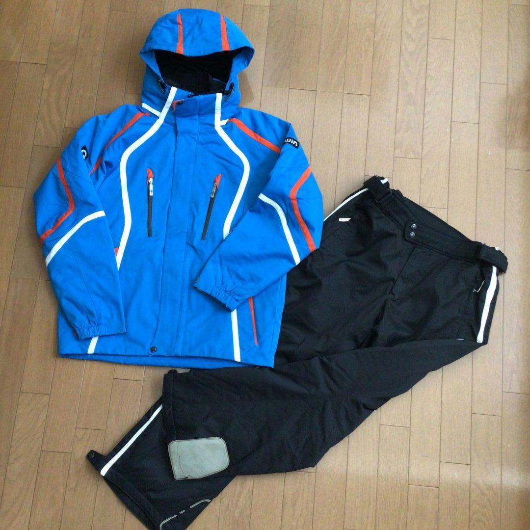 ゴールドウイン GOLDWIN スキーウェア ブルー/ブラック/オレンジ