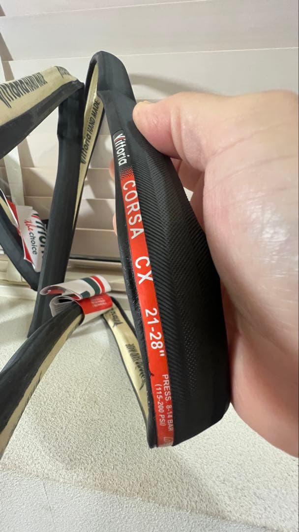 Vittoria Corsa CX チューブラータイヤ 2本セット