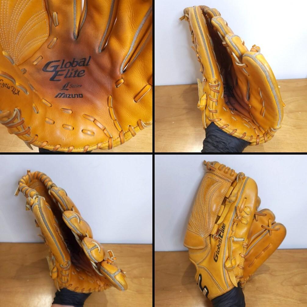 ミズノ グローバルエリート 最高傑作の一角Lシリーズ 良品 投手用 軟式グローブ