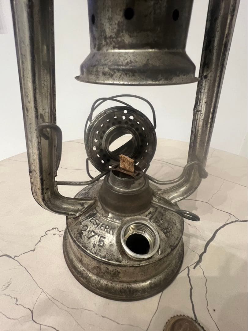 FEUERHAND No.275 BABY 錫メッキ　ヴィンテージランタン