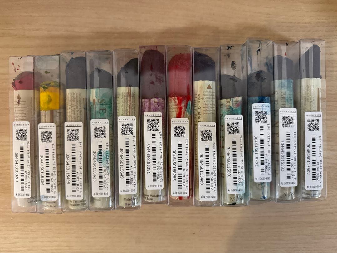 セヌリエ（SENNELIER）オイルスティック 12本まとめ売り