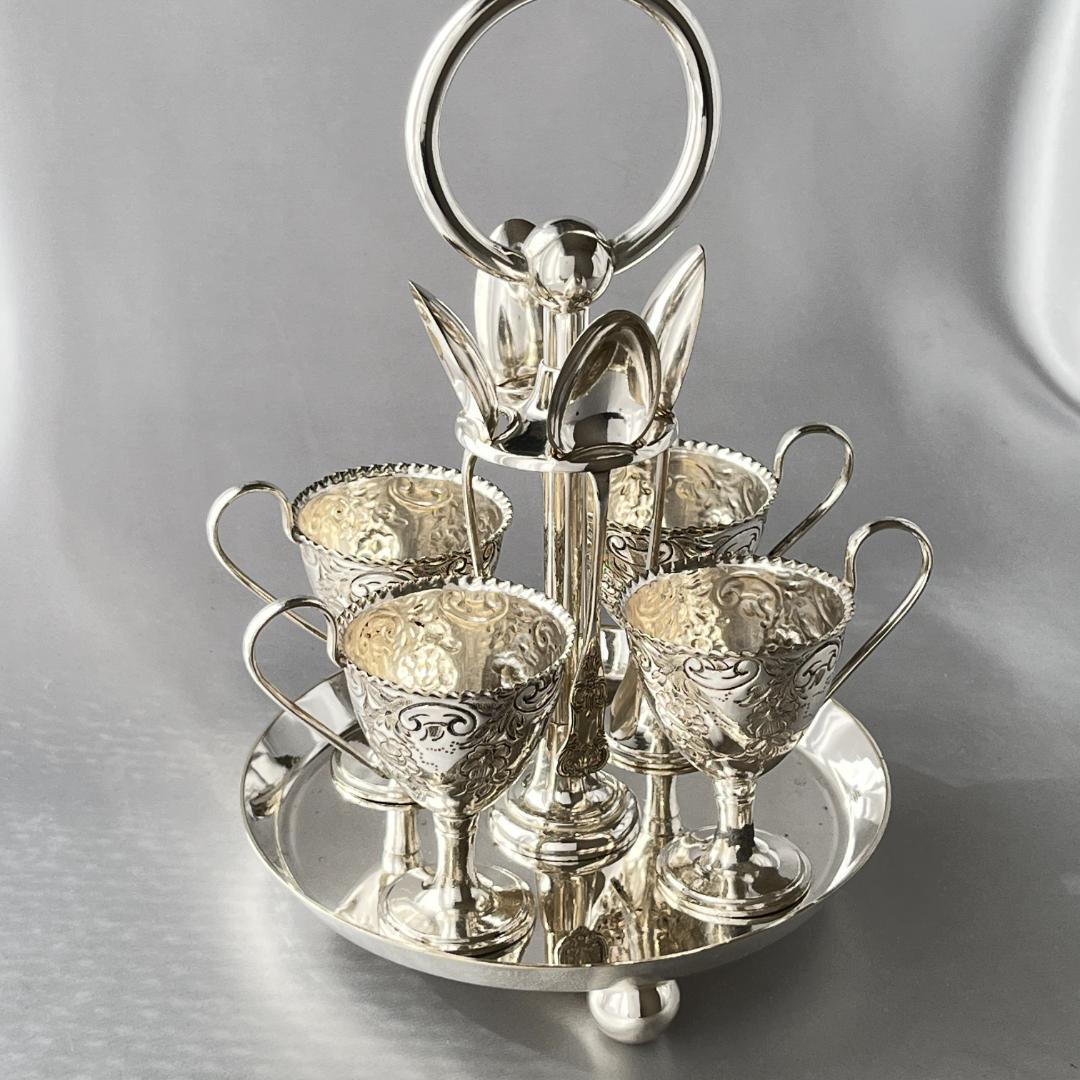 【英国】エッグクルーゼ / エッグセット エッグカップ / スプーン