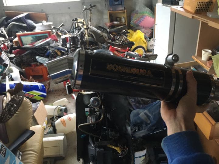 ヨシムラのマフラー400ccようです